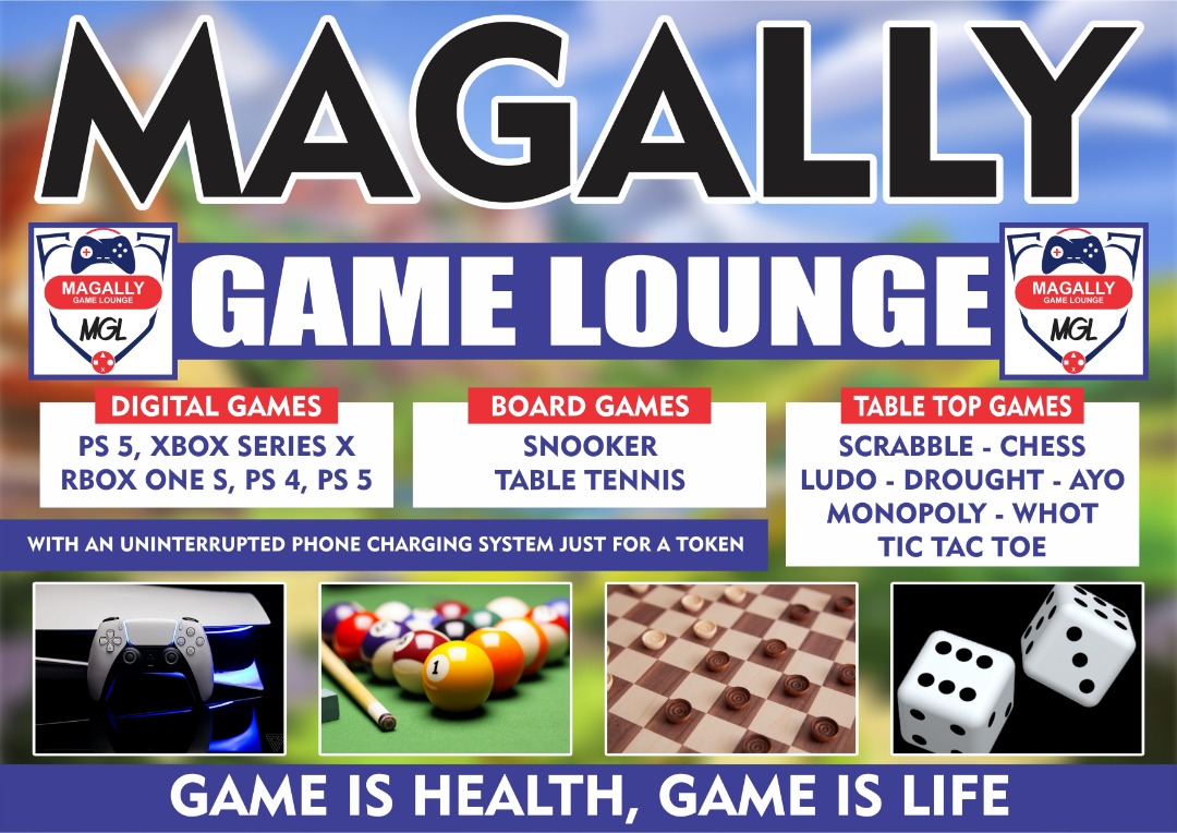 Game Lounge Manager and Lounge Attendants at Magally Game Lounge
